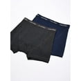 thumbnail image 4 of Calvin Klein Mens Cotton Classics 5-Pack Boxer Brief Large Black/Charcoal Heather/Blue Shadow 5 Pack, 4 of 5
