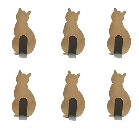 

SHENGXINY Hooks/Hangers/Holders Clearance Cute Pet Shaped Hooks No Perforated Hooks With Adhesive Hooks For Home Decoration