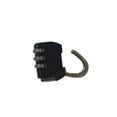 thumbnail image 2 of Speravity Candado para maleta con contraseña, código de combinación de aleación de Zinc Digital, estuche para equipaje, candado para mochila, Hardware Herramientas y ferretería Tipo 1/Negro Speravity TO001083-00, 2 of 6