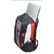 Case-It The Classic Laptop Backpack, W/Bungee Cord Detail, Pink/Purple (BKP-503-Pink/Purple)