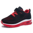 thumbnail image 2 of JOYFON Kids Shoes for Boys Girls Children Tennis Sports Athletic School Running Sneakers BlackRed Little Kids Size 13.5, 2 of 5