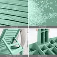 thumbnail image 5 of Hearth and Harbor Set of 4 Chaise Outdoor Lounge Chairs for Pool Chairs or Patio Furniture, Sage Green, 5 of 6