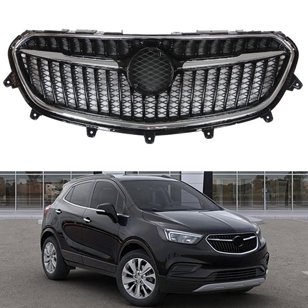 Front Bumper Grille Mesh Grill Fit for Buick Encore 2017 2018 2019