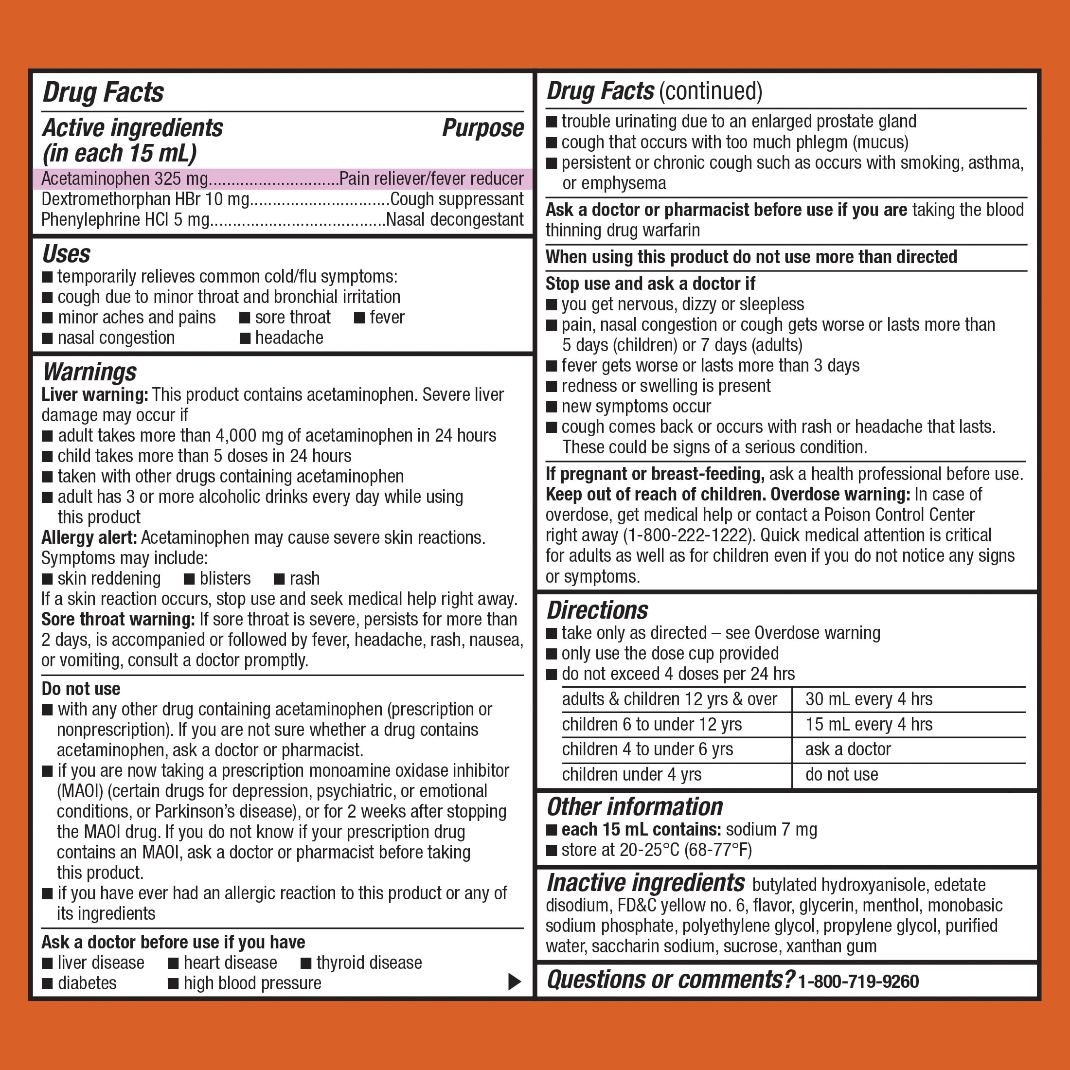 Buy Equate Daytime Cold and Flu Relief, Liquid Cold Medicine, 12 Fl. Oz