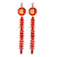 thumbnail image 1 of 2x LED año Nuevo Chino Chile Colgante año Nuevo Chino Decoración Colgante Adorno de Bendición Personajes Fu Tradicionales, 1 of 9