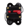thumbnail image 3 of MERIGLARE DC 12v/24v Support de Fusible Audio pour Voiture Auto Bateau 60A Ampères Réinitialisation Manuelle Disjoncteur 60A 02, 3 of 6