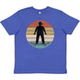 thumbnail image 3 of Inktastic Skateboarding Retro Sunset Skateboarder Youth T-Shirt, 3 of 5