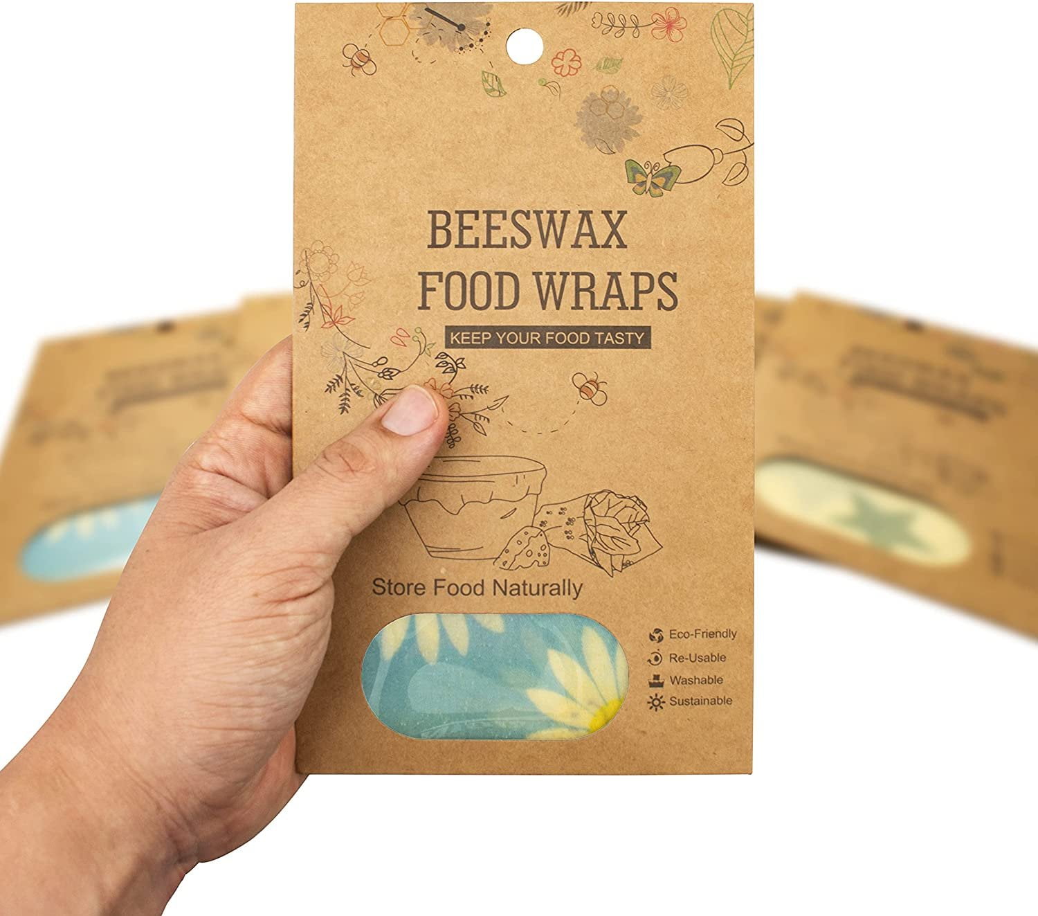 The Best Natural Beeswax Reusable Food Wraps Get Your Veggie On! – PÜR  Evergreen