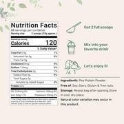 Micro Ingredients Pea Protein Powder, 5lb | Unflavored Vegan Protein from North American, Non-GMO, Keto Friendly