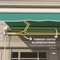 thumbnail image 5 of Outsunny 10'x8' Awning Door Canopy Back Outdoor Sun Rain Shade Shelter Cover, 5 of 9