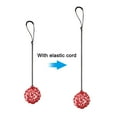 thumbnail image 4 of Unique Bargains Solo Soccer Training Ball Net, Football Practice Elastic Net Fits Ball Size 3, 4, 5 Red 1Pcs, 4 of 6