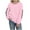 Pink, variant on Gubotare Girl Sweatshirts Girls Tops Long Sleeve Cute Shirring Fashion Pullover Sweatshirts Size 6 (Black,6 Years)