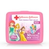 Johnson & Johnson Red Cross Brand Safe Travels First Aid Travel Kit Featuring Disney Princess