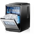 thumbnail image 4 of Simzlife Countertop Crescent Ice Maker, 35.9 Lbs/24H, 16 Ice Cubes in 12 Minutes, Deep Cleaning Timer Ice Machine, 4 of 11