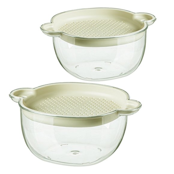VERDANVERSE 2Ud Cesta Multiusos Para Verduras Y Escurrir En Cocina