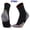 Black, variant on 3 Pairs Mid-Calf Running Socks for Men & Women, Coolmax Combed Cotton Sweat Wicking Anti-Blister Thick Terry Bottom Socks for Running Cycling Basketball Football Gym Tennis Badminton