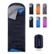 thumbnail image 1 of Sacos de dormir para adultos con mochila, ligeros, impermeables, saco de dormir para clima frío para niñas, niños, hombres, para acampar, senderismo, viajes al aire libre, caza, con bolsas de compresi, 1 of 5