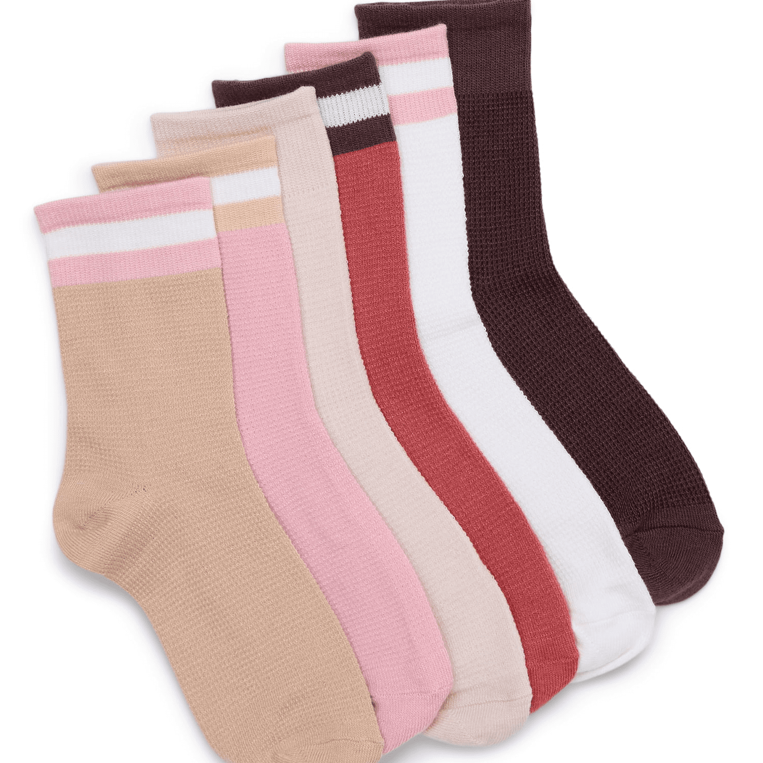 Beige Stripe/Waffle