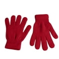 thumbnail image 1 of WTXUE Gants Tricotés d'Hiver pour Adultes Gants Basiques Unisexes pour Temps Froid Gants Chauds Extensibles Mitaines pour Course Conduite Randonnée Usage Quotidien Activités Extérieures Rouge Taille Unique, 1 of 3