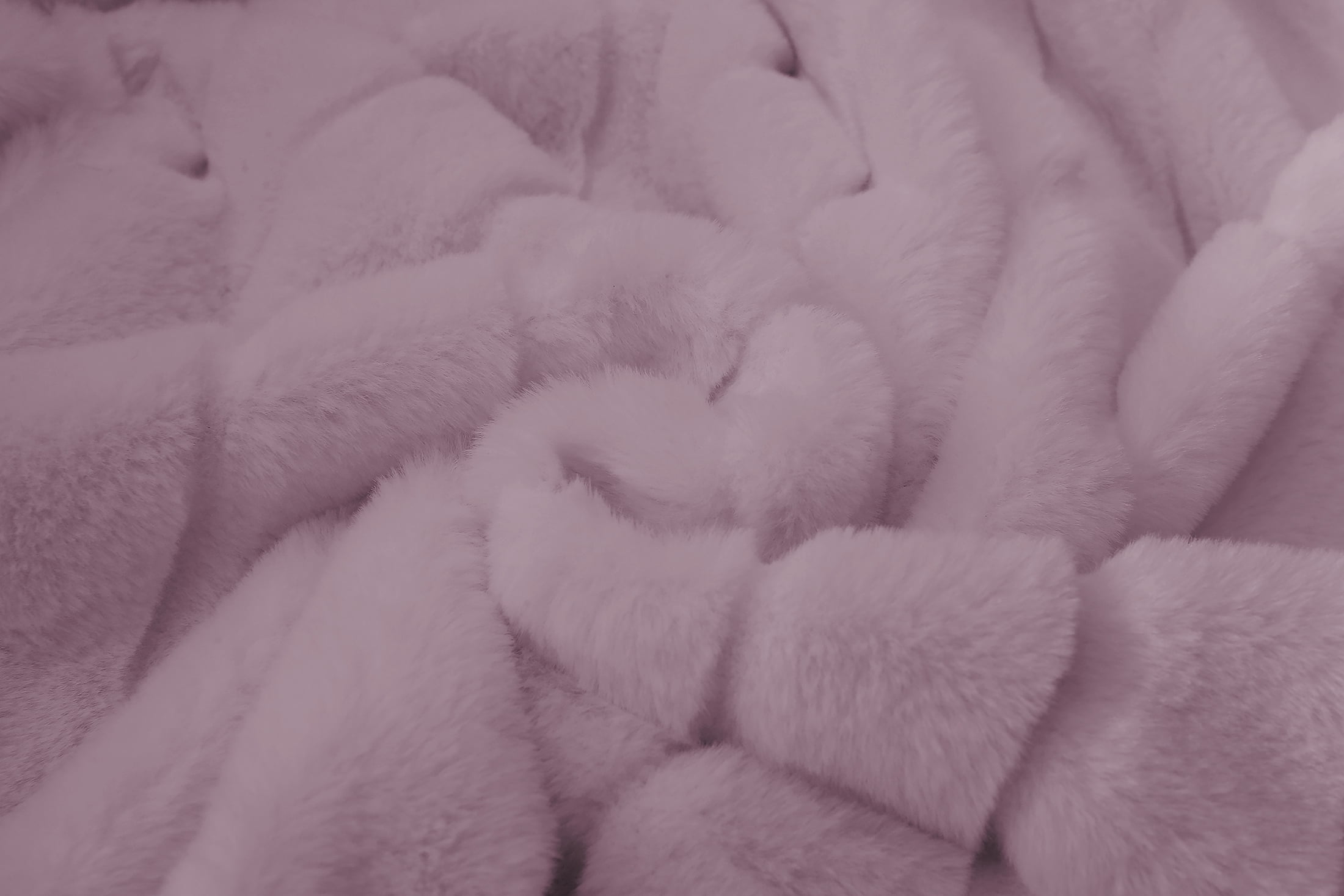 Mainstays Purple Stripe Faux Fur Throw, 50" x 60", Adult/Teen
