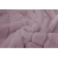 thumbnail image 7 of Mainstays Purple Stripe Faux Fur Throw, 50" x 60", Adult/Teen, 7 of 7