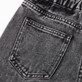 thumbnail image 6 of TOWED22 Girl's Baggy Jeans Denim Ripped High Waisted Butterfly Graphic Print Straight Wide Leg Cargo Joggers Pants Grey,9-10 Y, 6 of 8