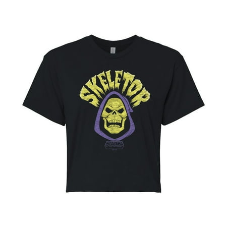 He-Man Masters of the Universe – Skeletor Laugh – Juniors Cropped Graphic T-Shirt