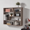 thumbnail image 4 of Danya B XF151012OK Large Rectangular Shelf Unit - Weathered Oak, 4 of 4