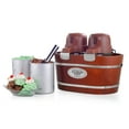 thumbnail image 4 of Nostalgia ICMW200DBL Double Flavor 4 Qt Kitchen Electric Ice Cream Maker Machine, 4 of 5
