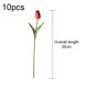 thumbnail image 2 of 10 Uds. De tulipanes falsos de PU, ramo de flores artificiales de tacto Real para decoración de boda, oficina en casa, 2 of 5