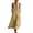 ☪232-Yellow, variant on Nuoqisi Women's Summer Sleeveless Cotton Button Down Tank Dress Loose A-Line Tiered Tunic Beach Dress
