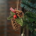 thumbnail image 3 of Bwiyojiz Christmas Decorations Home Decor Wood Decoration Holiday Products Pinecone Cinnamons Hanging Ambiance Wooden Small, Christmas Gifts, Brown, 3 of 6