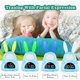 thumbnail image 3 of Reloj despertador para niños, listo para despertar, reloj de entrenamiento para dormir para niños pequeños, reloj despertador con alarmas duales, luz nocturna, 5 tonos de llamada, batería recargable d, 3 of 5