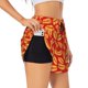 thumbnail image 1 of Balery A Big Hot Dog Pantalones cortos deportivos para mujer con forro y dos bolsillos, elásticos, para entrenamiento, gimnasio, yoga-Large, 1 of 7