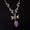 10#Pentagram Crescent Moon Cry..., variant on Mens Star Pentagram Inverted Pentacle Necklace Wicca Women Chain Silver Jewelry-9#Skeletons sheep head Pentagram