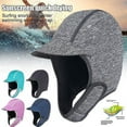 thumbnail image 2 of Adjustable Beanie Scuba Dive Surf Surfing Kayak Rafting Canoe Snorkel Swimming Cap Hat-SinKeeU, 2 of 4