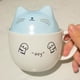 thumbnail image 3 of Taza de Cerámica HappyWare Cat Gato Kawaii 'Meow' Azul, 3 of 3