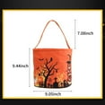 thumbnail image 2 of Mistaha LED Light Up Halloween Bucket Halloween Tote Bags With handle 3 Light Modes Reusable, 2 of 8