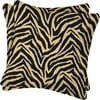 Wild Thing 16'' Square Pillow, Onyx, 2 pack