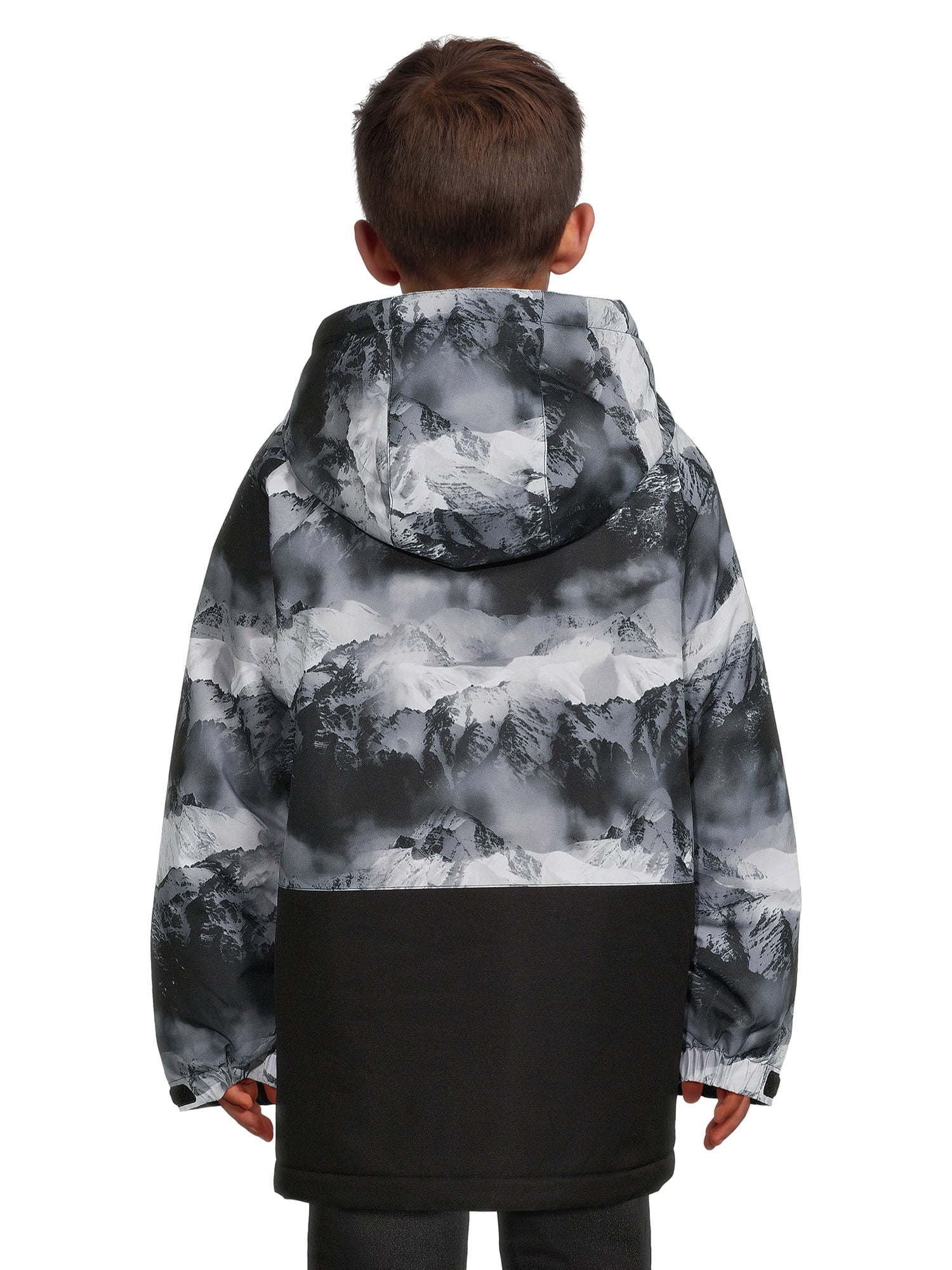 Swiss Tech Boys 3- in-1 System Winter Jacket with Hood, Size 4-18