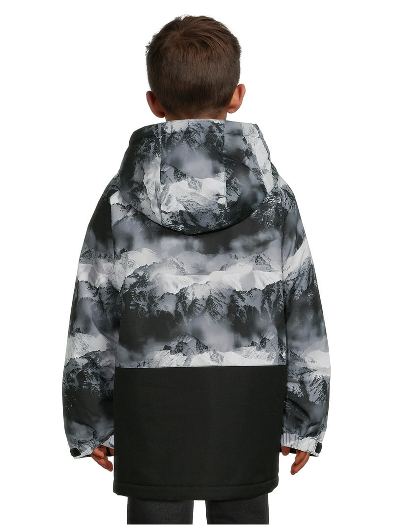 Swiss Tech Boys 3 in 1 Winter Jacket with Hood, Size 4-18, Comfort