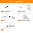 thumbnail image 3 of Kit de reparación SUP con parches de PVC Tubo de almacenamiento de llave de pegamento, 3 of 8