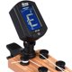 thumbnail image 1 of EeaseMX Mini afinador cromático digital con clip TINKSKY ENO ET-33 para guitarra, bajo, violín y ukelele (negro), 1 of 7