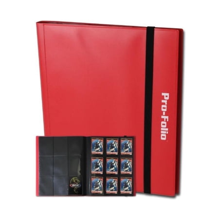 Pro-Folio 9-Pocket Album - Red (2021 Edition) New
