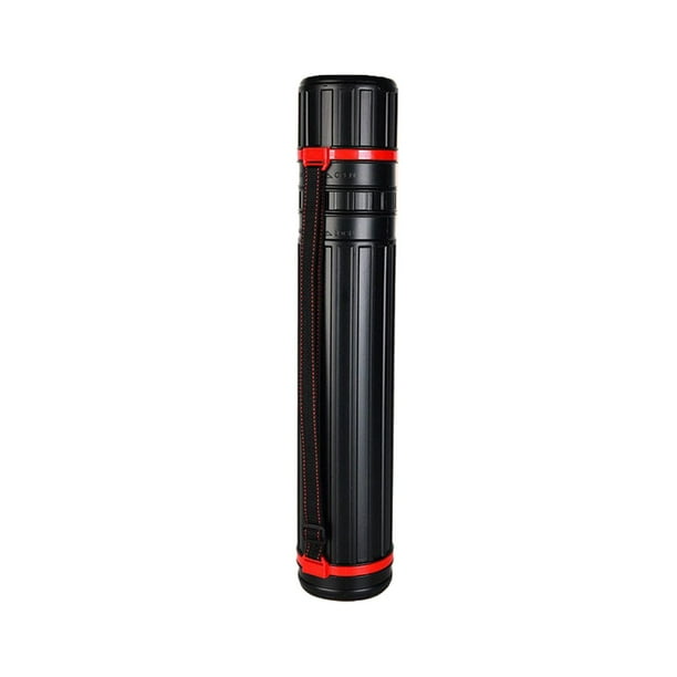 Tubo expandible para pósteres, tubos de almacenamiento de dibujos, tubo telescópico redondo, portátil e impermeable S