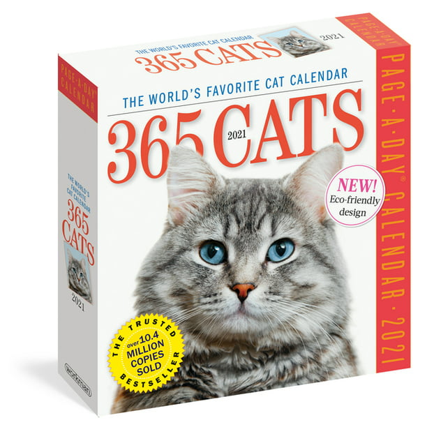 365 Cats PageADay Calendar 2021