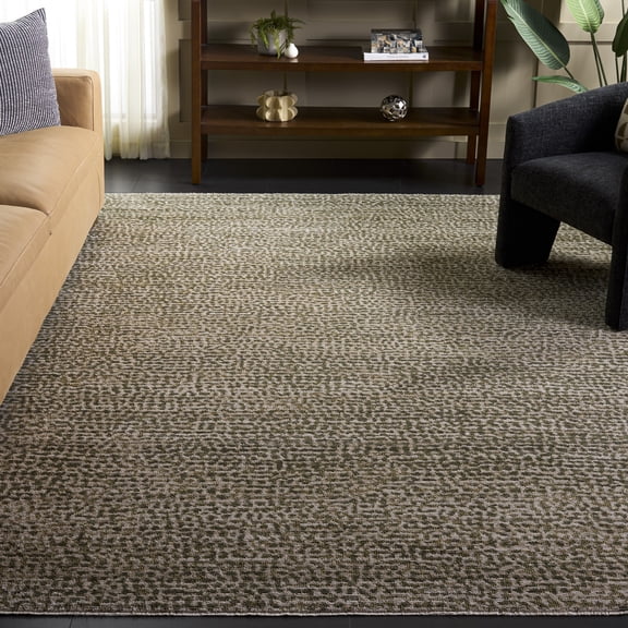 Safavieh Hazel Gligor Abstract Area Rug, Green/Beige, 8' x 10'