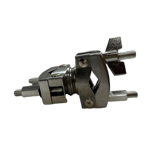 Soporte de platillo con abrazadera multiángulo, accesorio profesional, soporte de percusión de metal para tambor, abrazadera de extensión resistente,