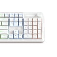 thumbnail image 4 of JLab Nightfall Wired Gaming Keyboard, RGB, Media Dial, Anti-Ghost, Full-Size, White, 4 of 9
