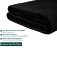 thumbnail image 5 of PAVILIA Fleece Blanket Throw | Super Soft, Plush, Luxury Flannel Throw | Lightweight Microfiber Blanket for Sofa Couch Bed 50 x 60 Inches Black, 5 of 7